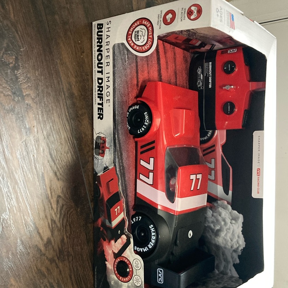 Sharper Image Red Burnout Drifter RC Car